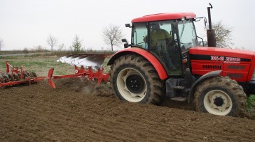 Mounted reversible plough ASTER 140 with furrow press