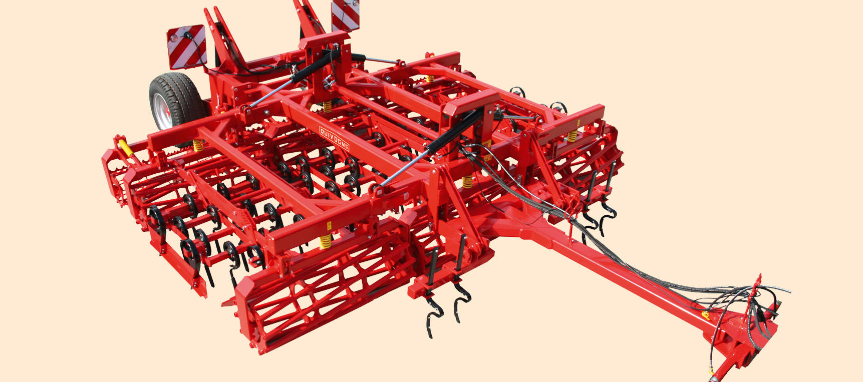 Combined cultivator TURBOCOMBINATOR S hydraulically foldable