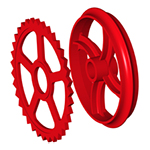 Walzenringe Cambrige mit Reinigungsring