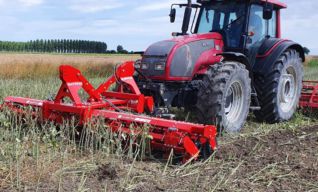 4 méteres aprító henger